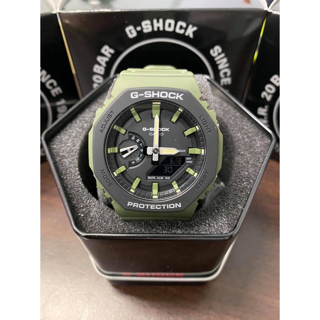 Đồng hồ nam G-Shock Casio Anh Khuê bảo hành 5 năm GA-2100 GA-2110SU-3ADR