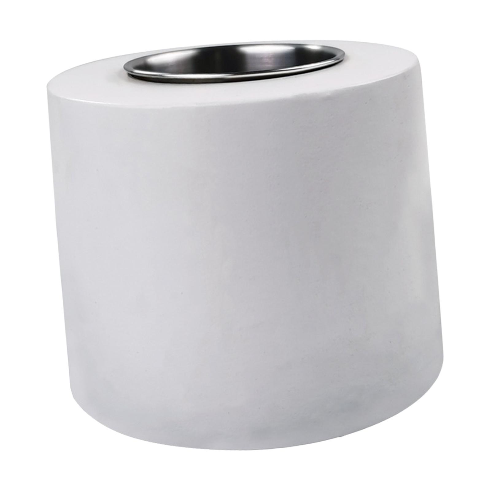 Tabletop Bio Ethanol Fireplace Bowls Concrete Burning Table Top Firepit Pits for Garden Parties