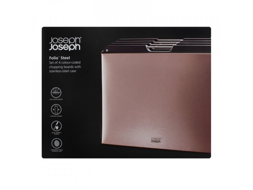 Bộ thớt Joseph Joseph 60172 Folio rose màu hồng