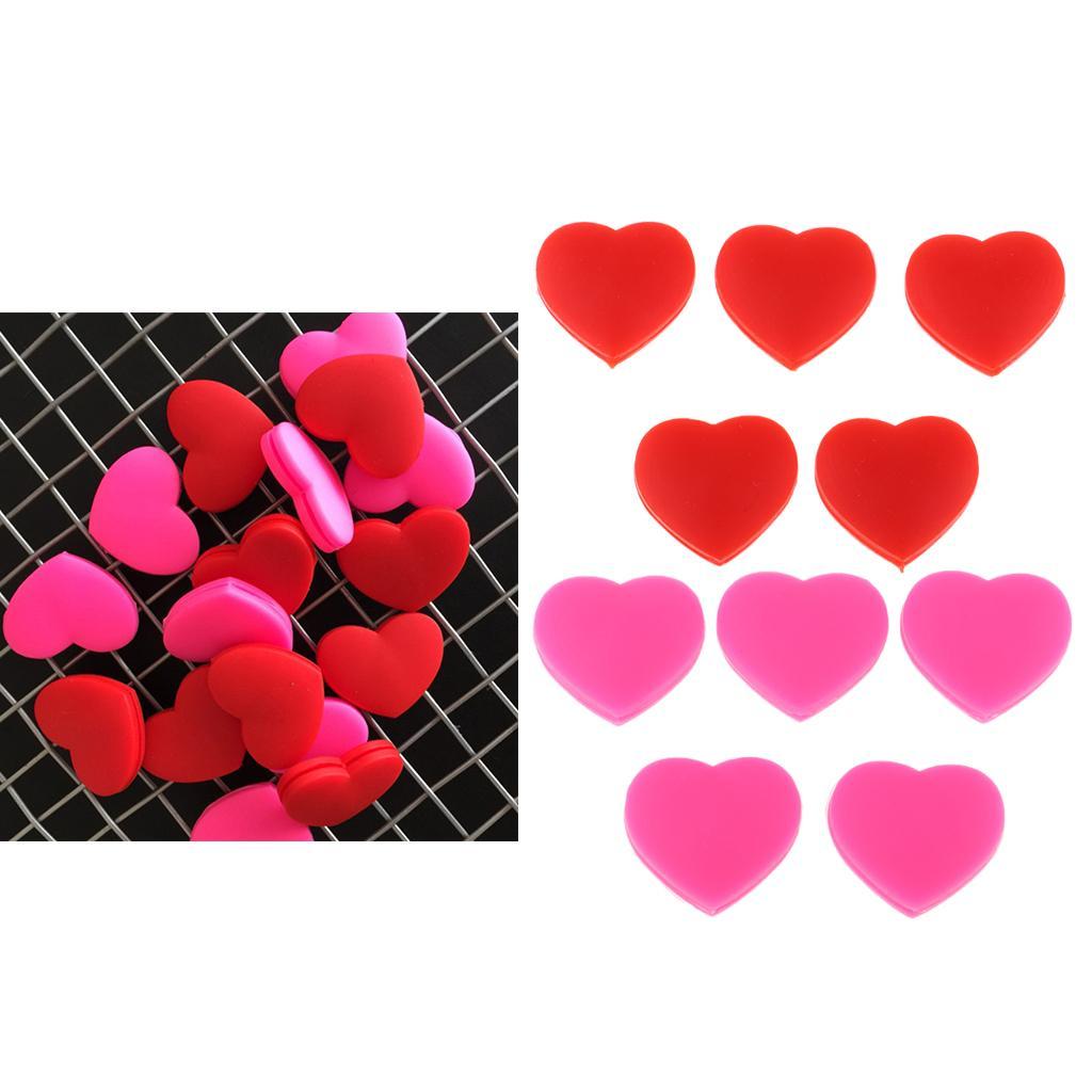 Tennis Racket Dampeners Cute Squash Racquet Shock Absorber Silencers Red