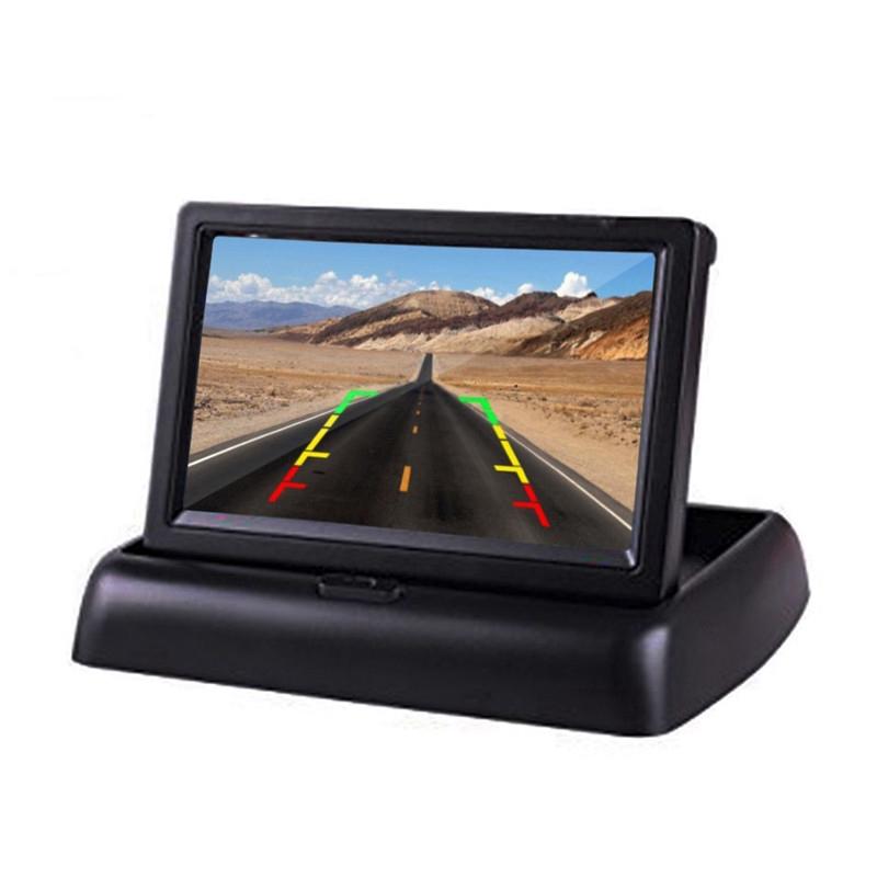 Màn Hình Hiển Thị Màu Tft Lcd Hd 4.3 "Cho Camera Sau Xe Hơi