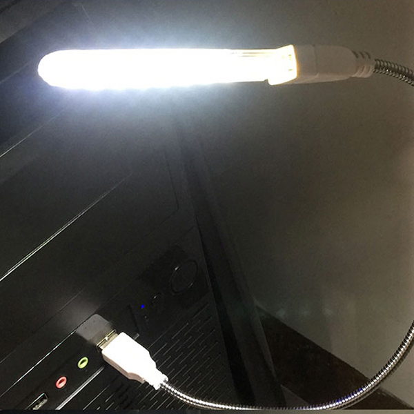 Bộ 2 Đèn Led 8 Bóng Siêu Sáng Cắm Cổng Usb