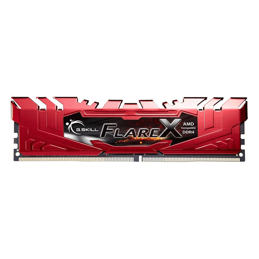 Bộ 2 Thanh RAM PC G.Skill 16GB (8GBx2) Flarex Tản Nhiệt DDR4 F4-2400C16D-16GFX/ 16GFXR - Hàng Chính Hãng