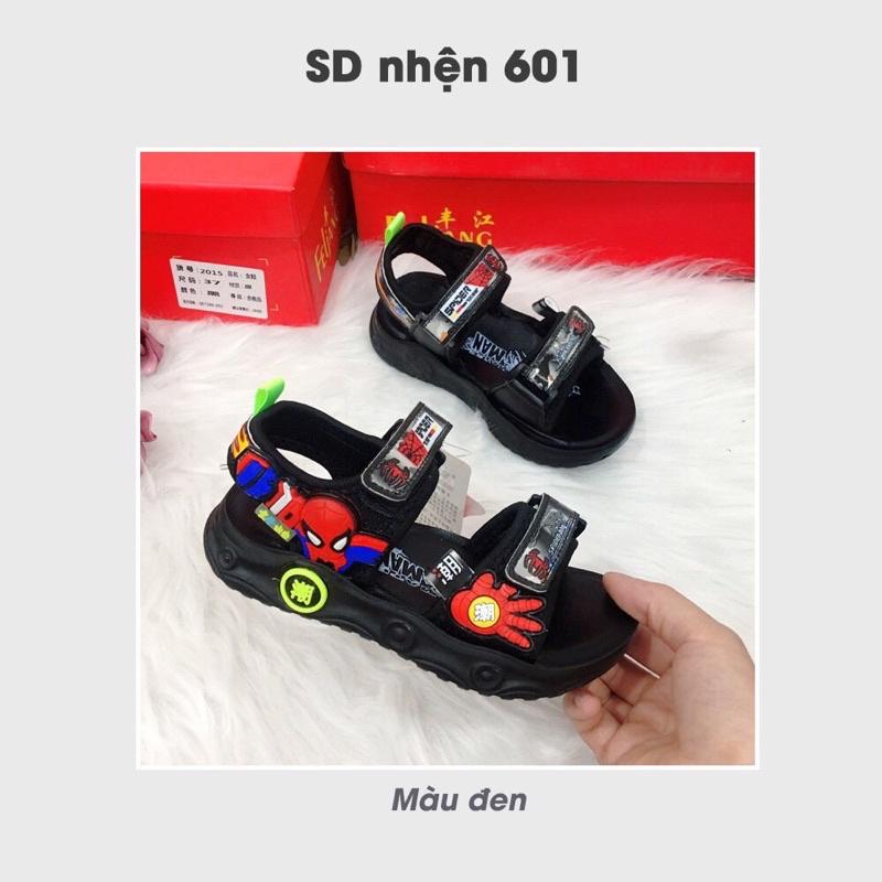 Sandal bé trai hình nhện xăng đan cho bé từ 3 đến 15 tuổi SD701