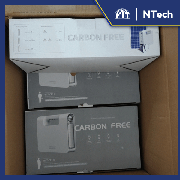 Bộ Lưu Điện Năng Lượng Mặt Trời Blue Carbon BCT-CF1.0 – Đa Năng, Sạc Nhanh