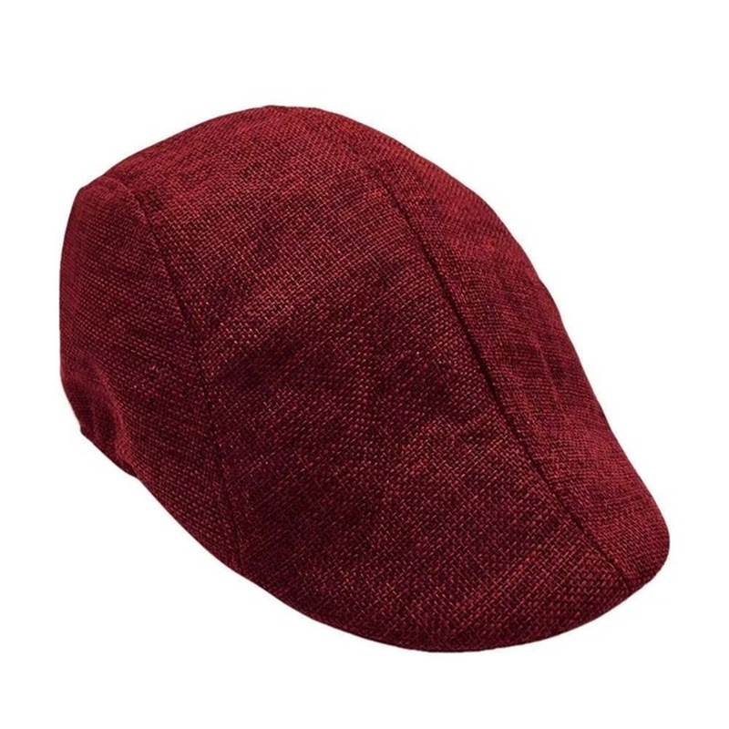 Mũ beret thoáng khí phong cách hip hop thời trang mùa hè cho nam và nữ
