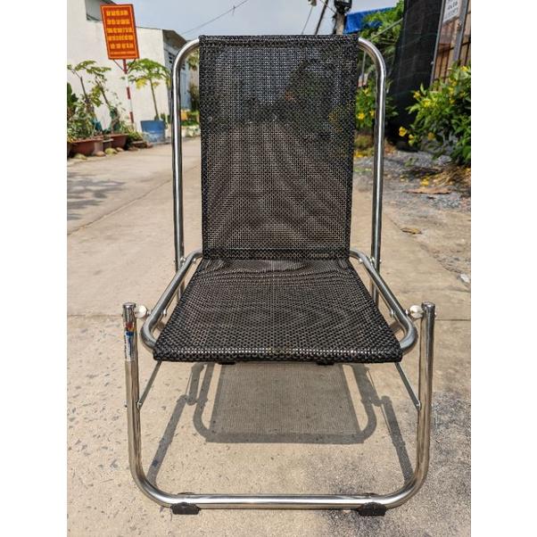Ghế Xếp Inox Lưới Textilen 4.4