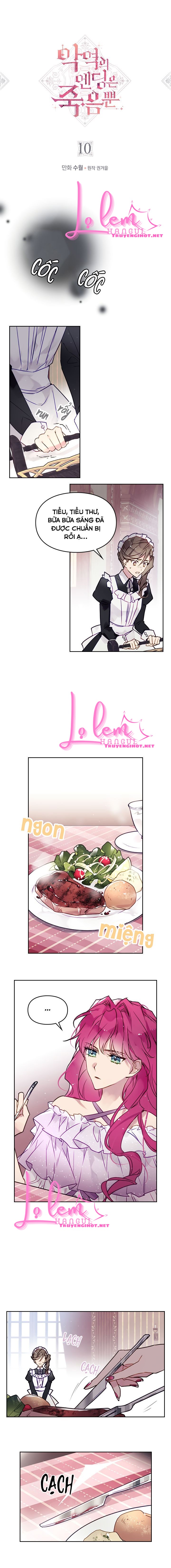 kết thúc của nhân vật phản diện chỉ có thể là cái chết chapter 10 1