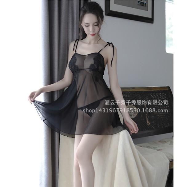 Váy ngủ voan thun sexy cao cấp quảng châu G33