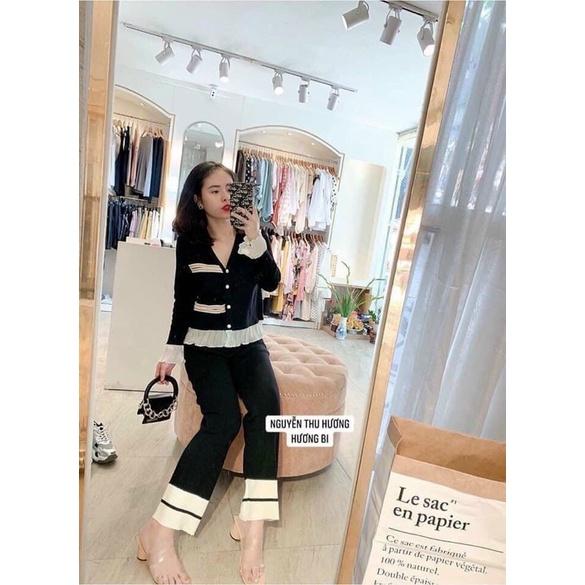 Set len quảng châu pha ren dành cho nữ siêu xinh, siêu hach dáng cực đẹp