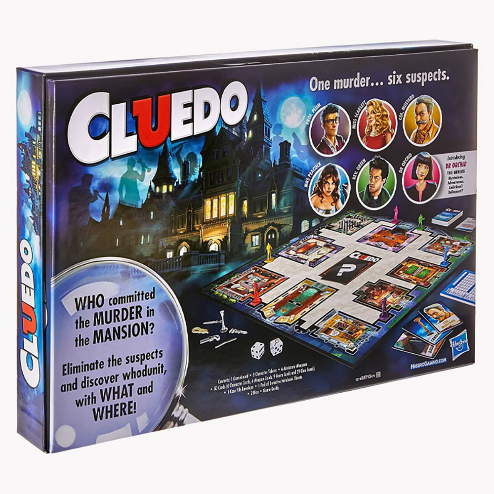 Bộ Board Game The Classic Mystery Game Cluedo Trò Chơi Phá Án Đỉnh Cao