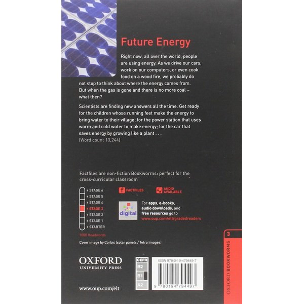 Oxford Bookworms Library (3 Ed.) 3: Future Energy Factfile MP3 Pack