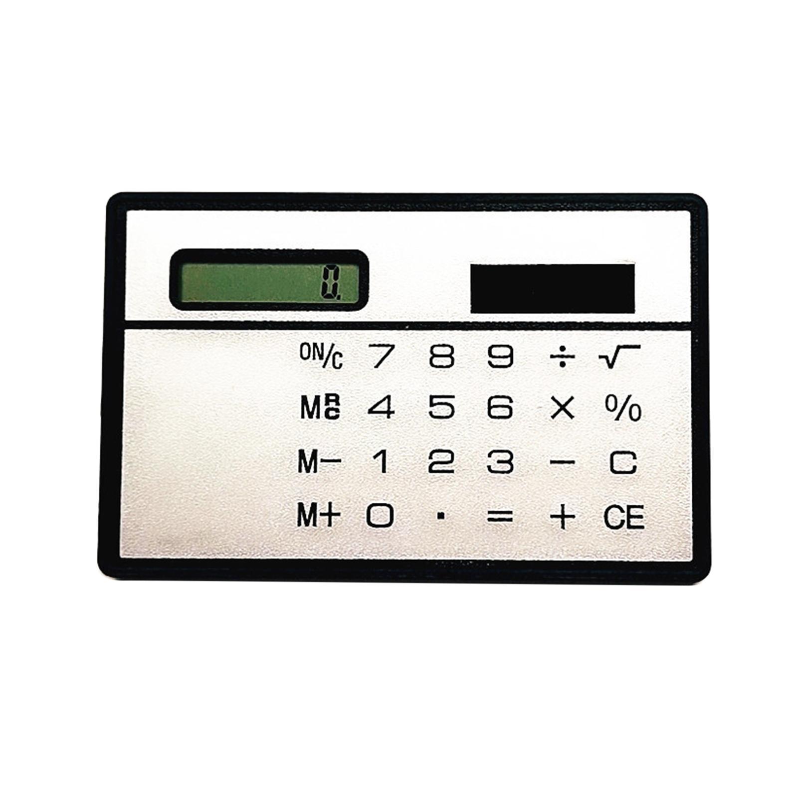 8 Digit Calculator Big Buttons Basic Calculators for Desktop Office Business
