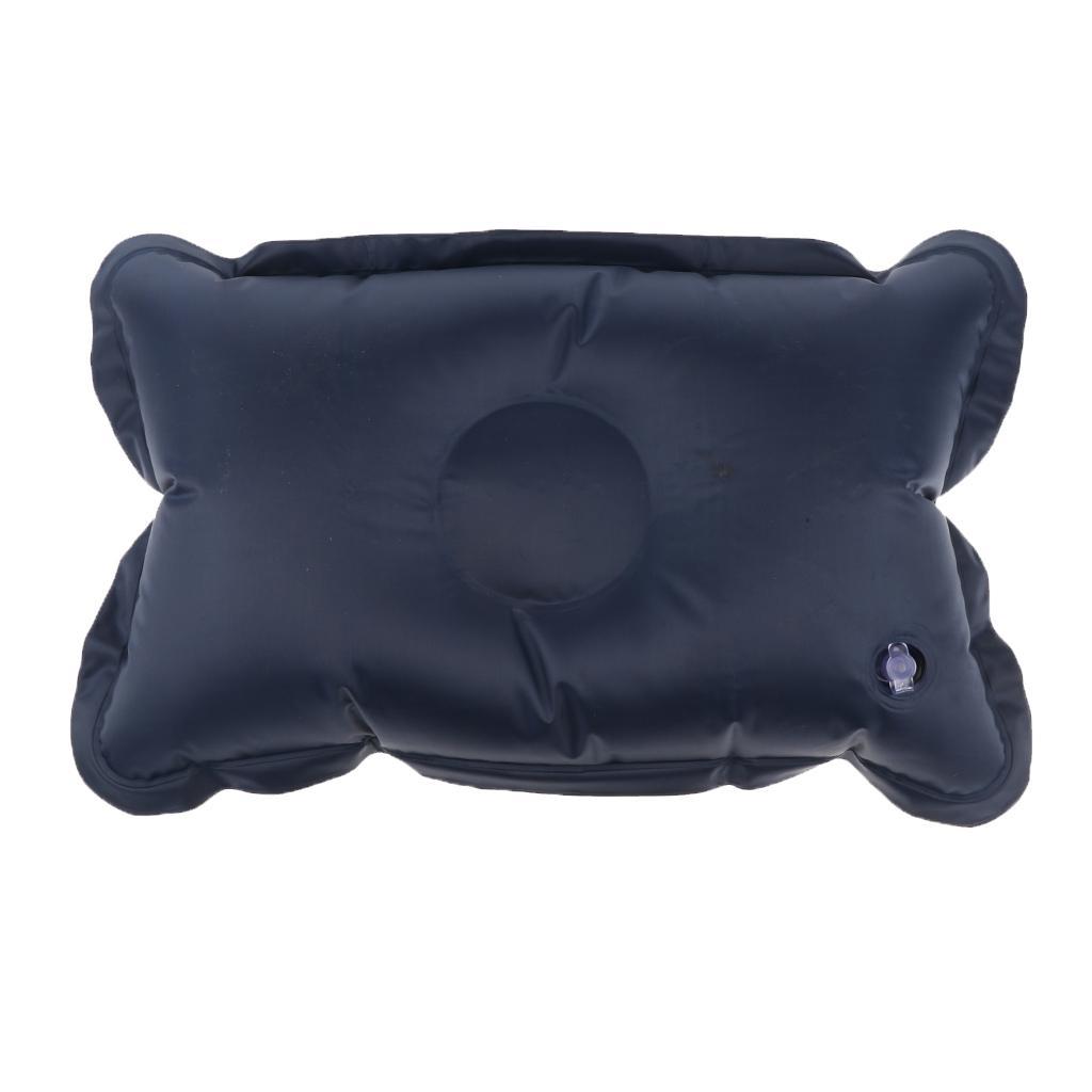 Portable Comfortable Inflatable Camping Pillow Head Cushion for Travel Hiking Backpacking Outdoor Sleeping