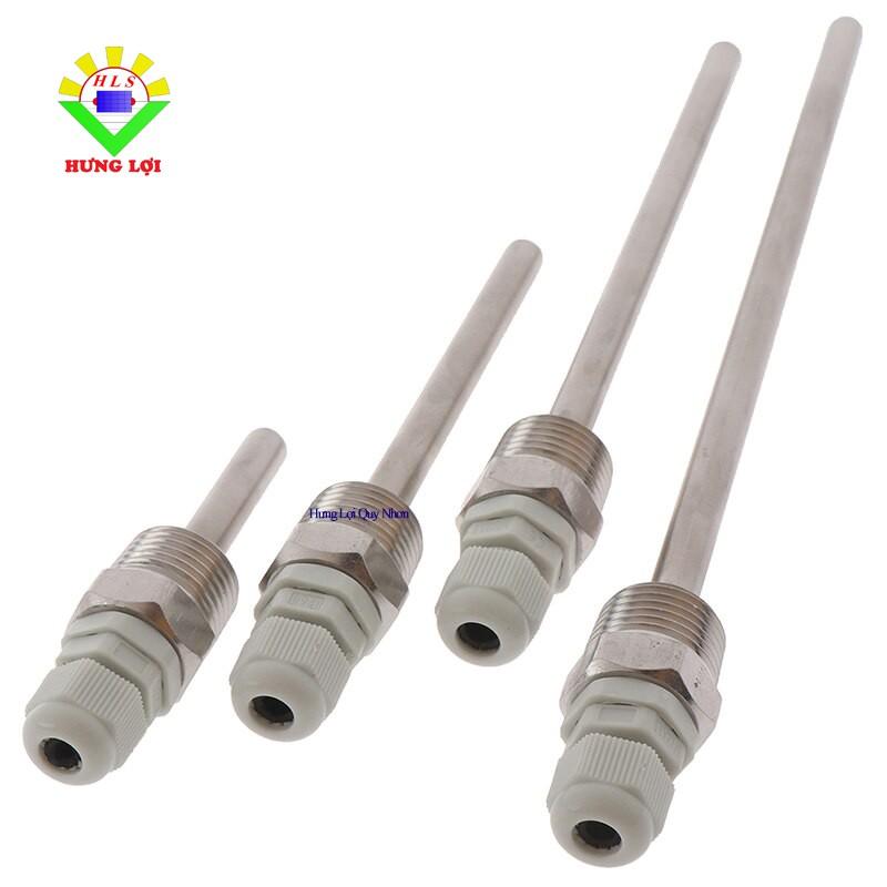 Thermowell bảo vệ cho cảm biến nhiệt độ dài 50-200mm dùng cho máy nước nóng năng lượng mặt trời