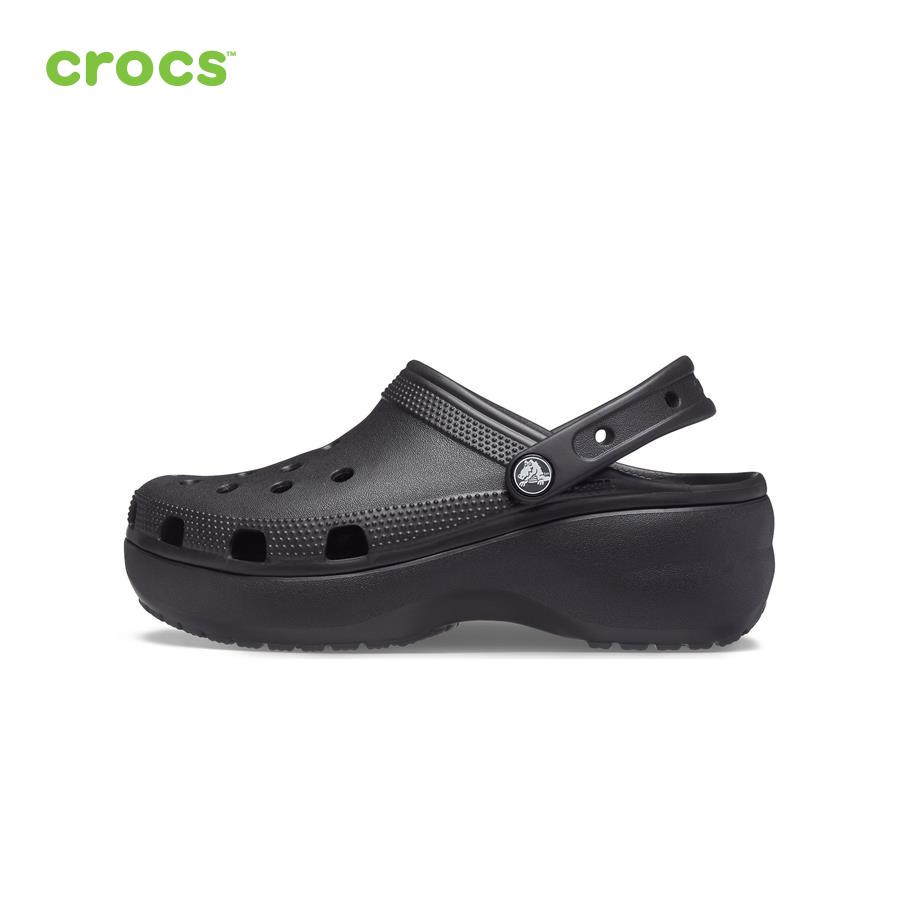 Giày lười nữ Crocs FW Classic Clog Platform W Black - 206750-001