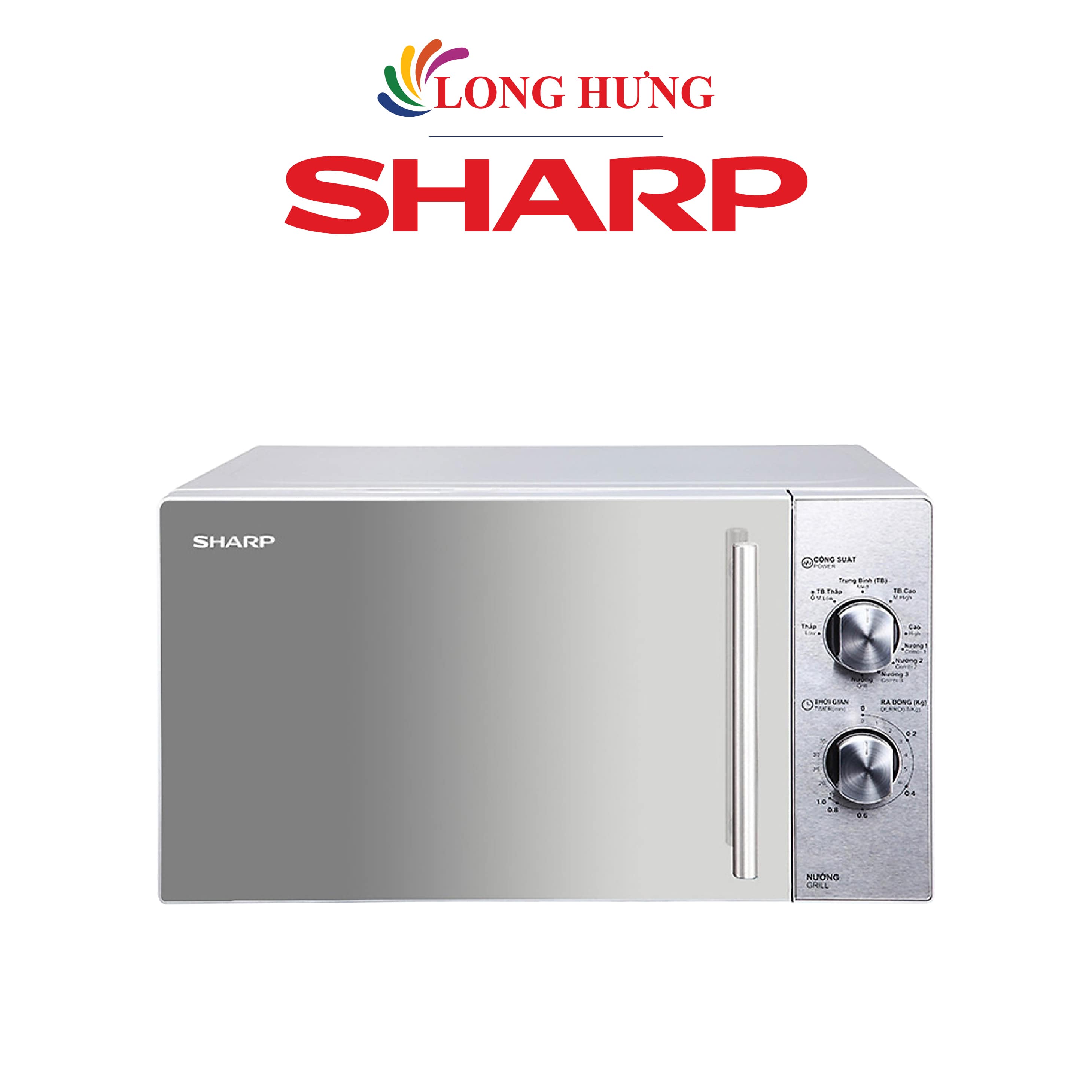 Lò vi sóng Sharp 20 lít R-G227VN-M - Hàng chính hãng