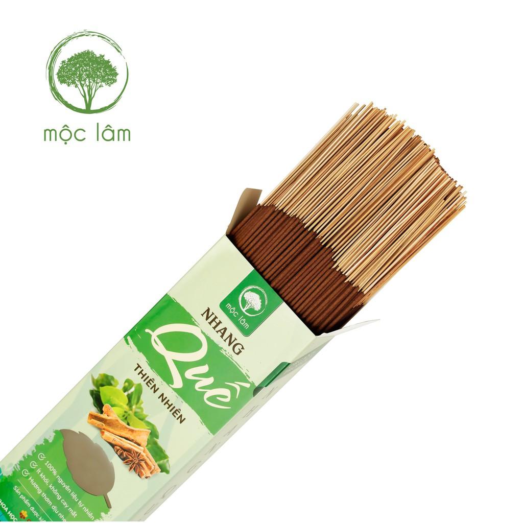 Nhang Quế Thiên Nhiên 2400cây 38cm - TIẾT KIỆM 78K - Nhang Sạch - Ít khói - MỘC LÂM