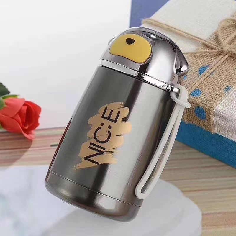 Bình giữ nhiệt nắp hình cún 500ml ( giao màu ngẫu nhiên )