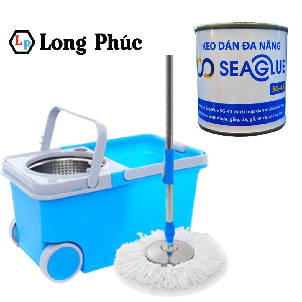 Keo Dán Bồn Nước SeaGlue SG45 | Trong Suốt, Chịu Nước, Dính Chắc | lọ 300gr