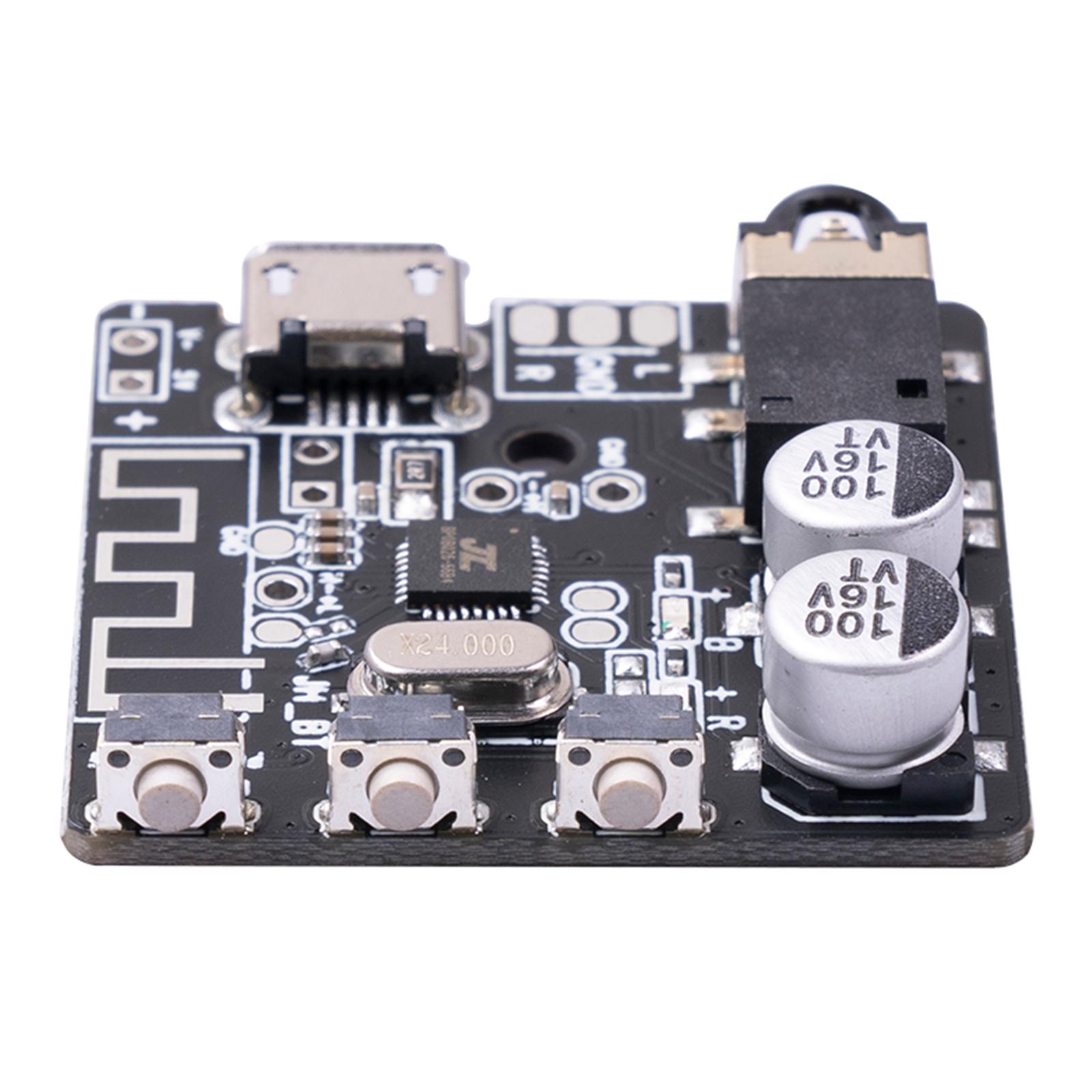 Bluetooth Module Audio Receive BT5.0 Module for Speaker Refitting 5.5V