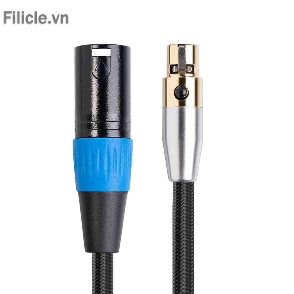 Cáp KếT NốI Âm Thanh XLR Sang Mini XLR Cho MáY ẢNh Canon