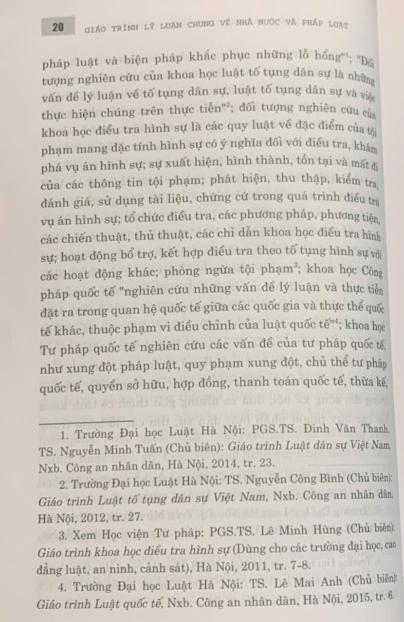 Giáo Trình Lý Luận Chung Về Nhà Nước Và Pháp Luật (Dành Cho Đào Tạo Đại Học, Sau Đại Học Và Trên Đại Học Ngành Luật) (Tái bản lần thứ tư, có chỉnh sửa, bổ sung)