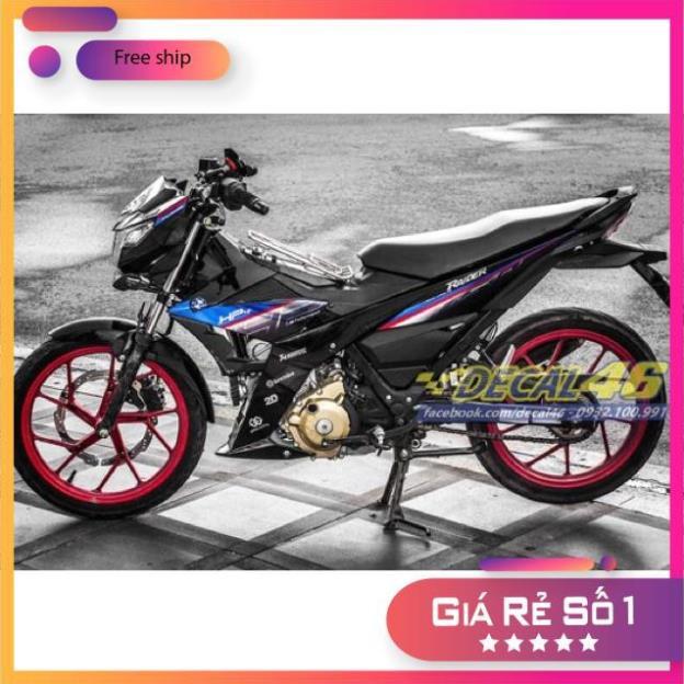 Tem rời Raider Fi HP4 chất liệu Crom cao cấp ko bay màu bảo hành màu sắc vĩnh viễn