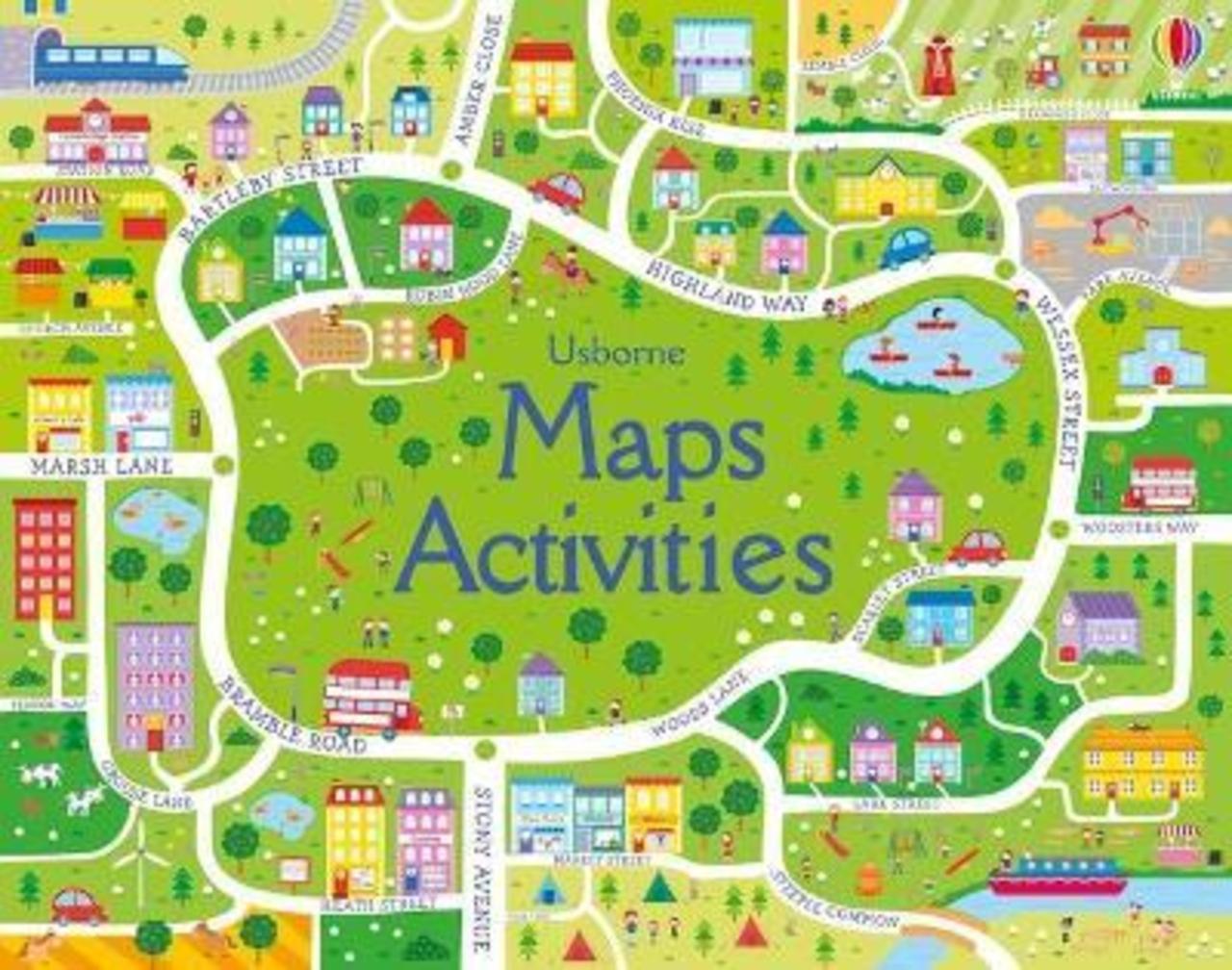Sách - Maps Activities by Sam Smith Various