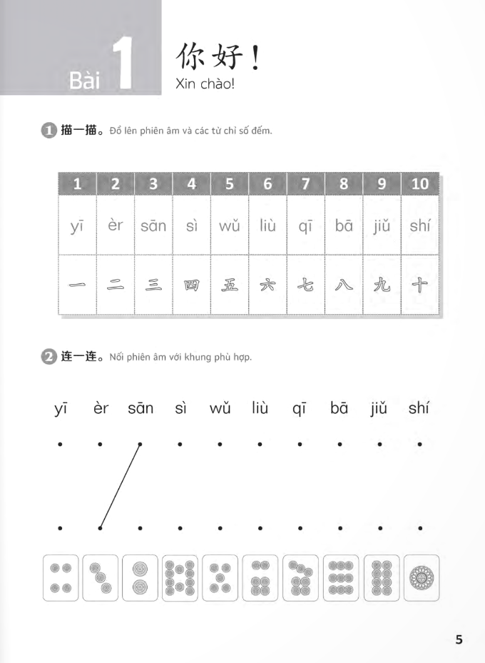 Sách - Bộ Giáo Trình Chuẩn YCT 1, YCT 2, YCT 3