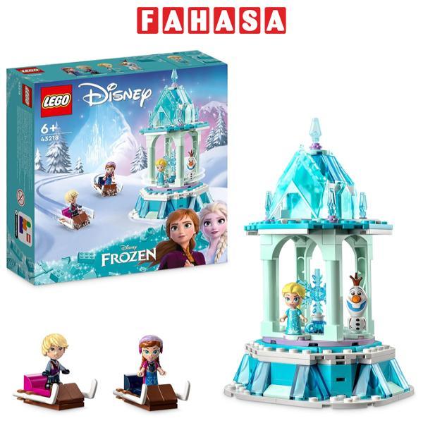 Đồ Chơi Lắp Ráp ung Điện Ma Thuật Của Anna Và Elsa - Anna and Elsa's Magical Carousel - Lego Disney Princess 43218 (175 Mảnh Ghép)