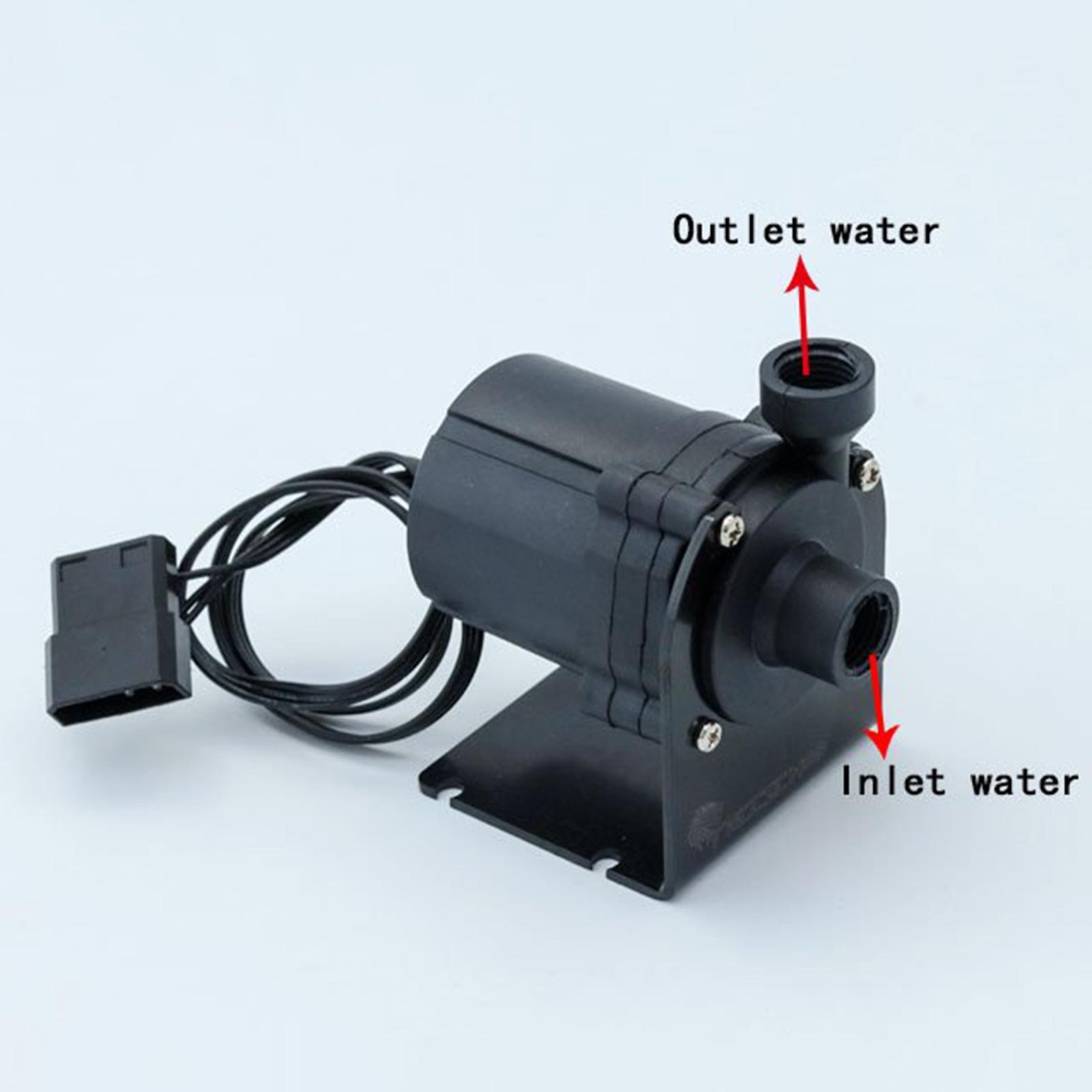 Computer Water Cooling Pump, CPU Cooling System 5000 RPM Without Load 3000 RPM Load