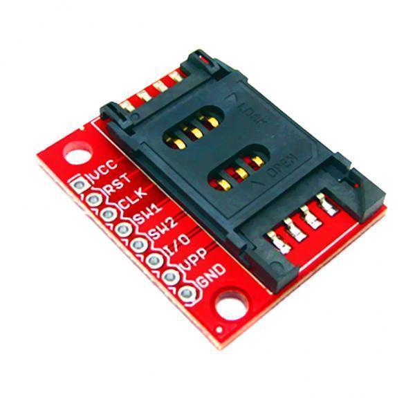 7-10pack Electronic Components Development Board Module SIM Card Socket Breakout