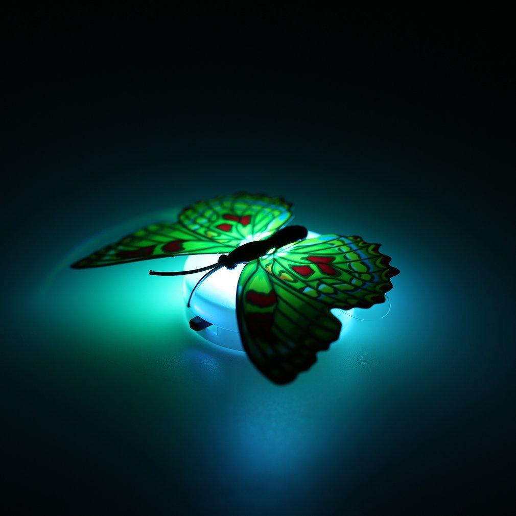 Đèn Led Hình Bướm Nhiều Màu Sắc Gắn Tường Trang Trí(10 cài đặt)