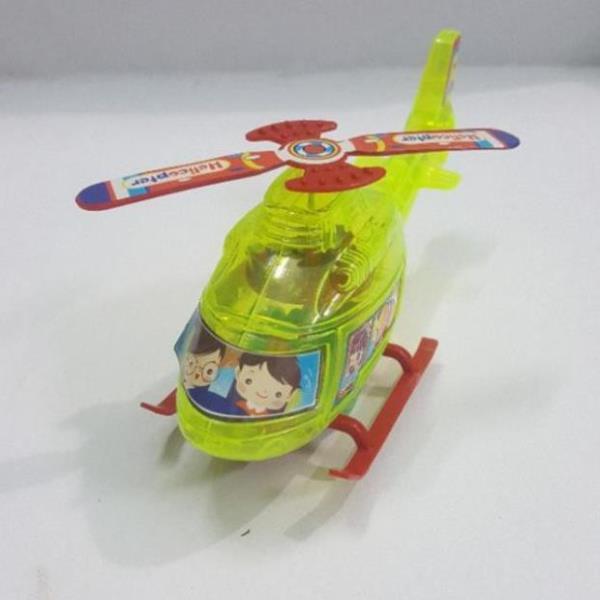 Máy bay đồ chơi cót dây rút có đèn