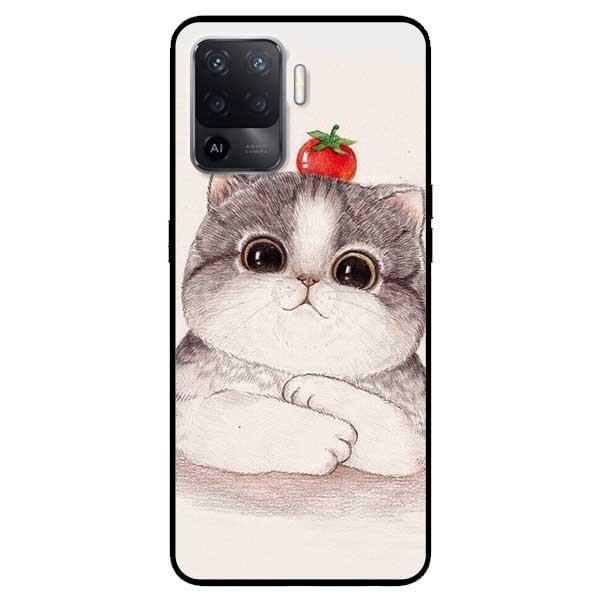 Ốp lưng dành cho Oppo A54 - A74 - A94 mẫu Mèo Và Cà