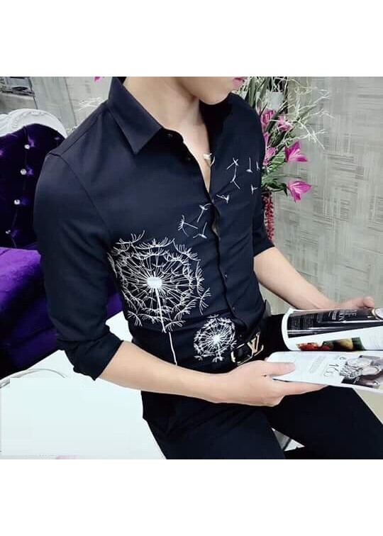 Áo Sơ Mi Nam Body Hàn Quốc Không Nhăn