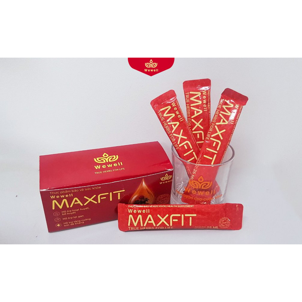 TPBVSK Wewell MaxFit (hộp 12 gói 25 ml)