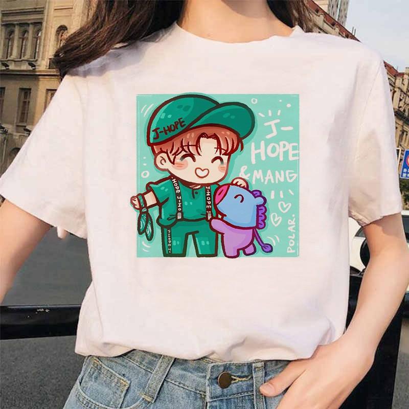 Áo Phông Chibi Jhope Mang