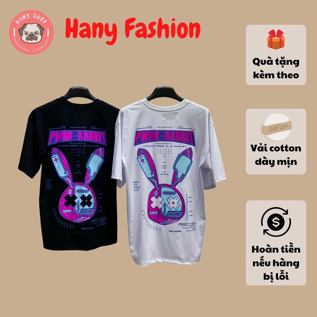 Áo thun unisex tay lỡ form rộng BAD POWER - Áo thun Bad mẫu mới 2020 || Hany Shop