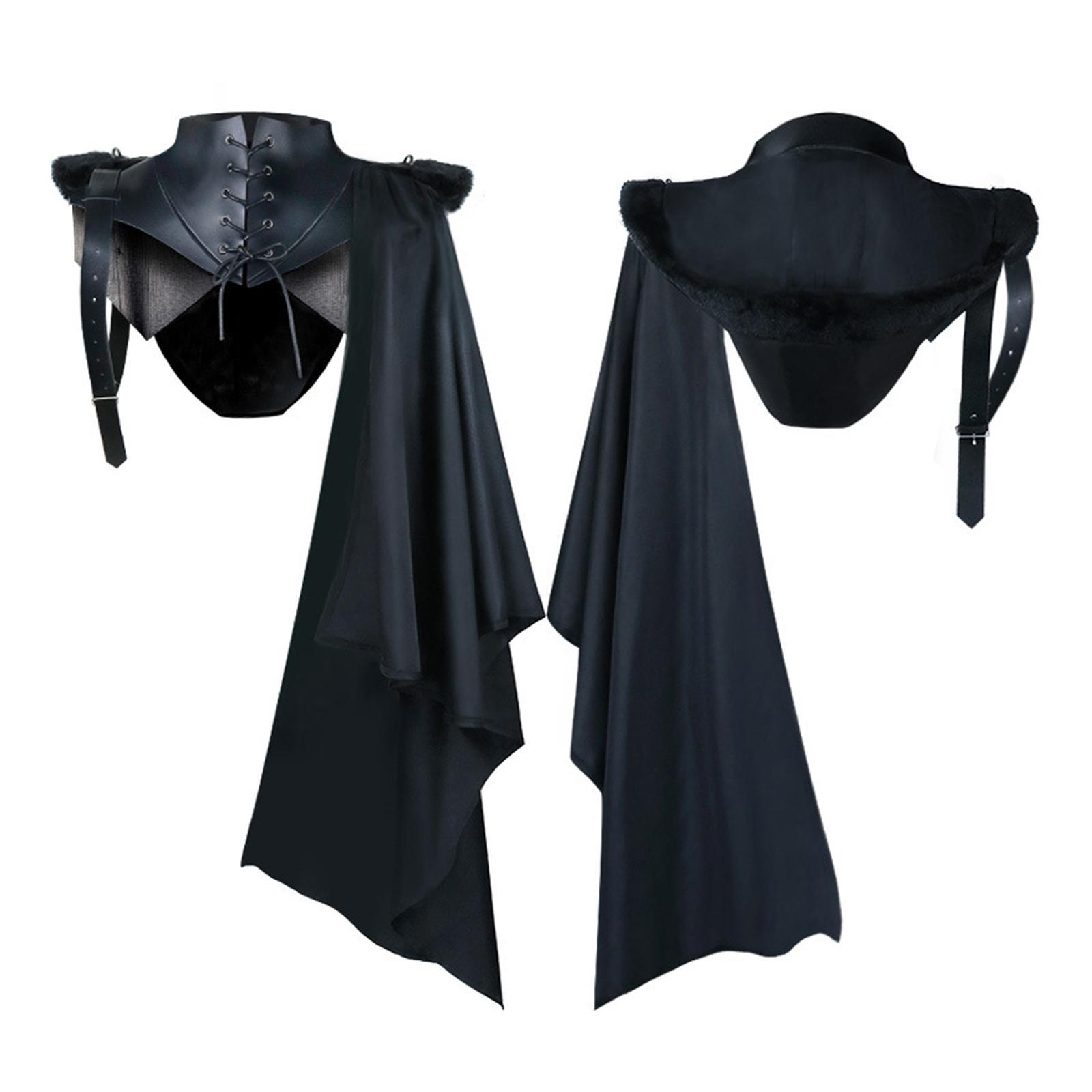 Costume cloak with unisex cape gothic punk S