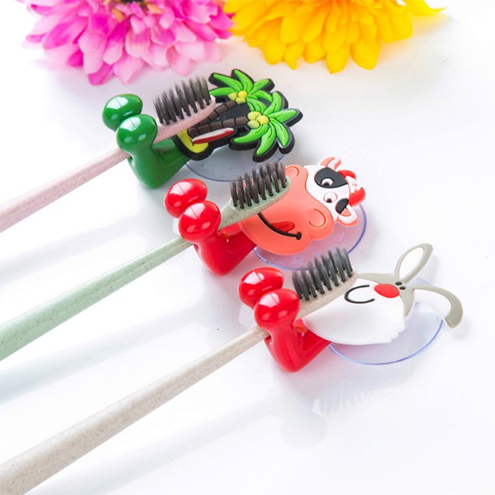 Combo 5 Giá kẹp bàn chải đánh răng - Giao màu ngẫu nhiên