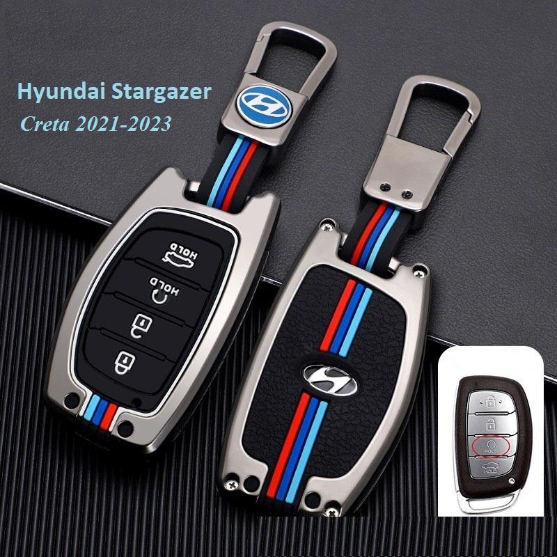 Ốp Khóa Hyundai CRETA 2021-2023 Hợp Kim Metal Cao Cấp