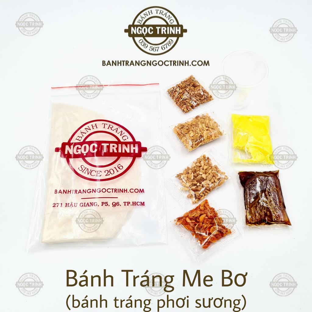 Bánh tráng me bơ loại bánh tráng phơi sương (5 Túi)  bánh tráng Ngọc Trinh