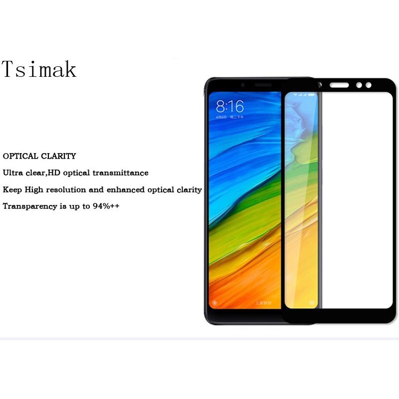 Miếng dán cường lực FULL màn hình dành cho xiaomi redmi Note 5 pro