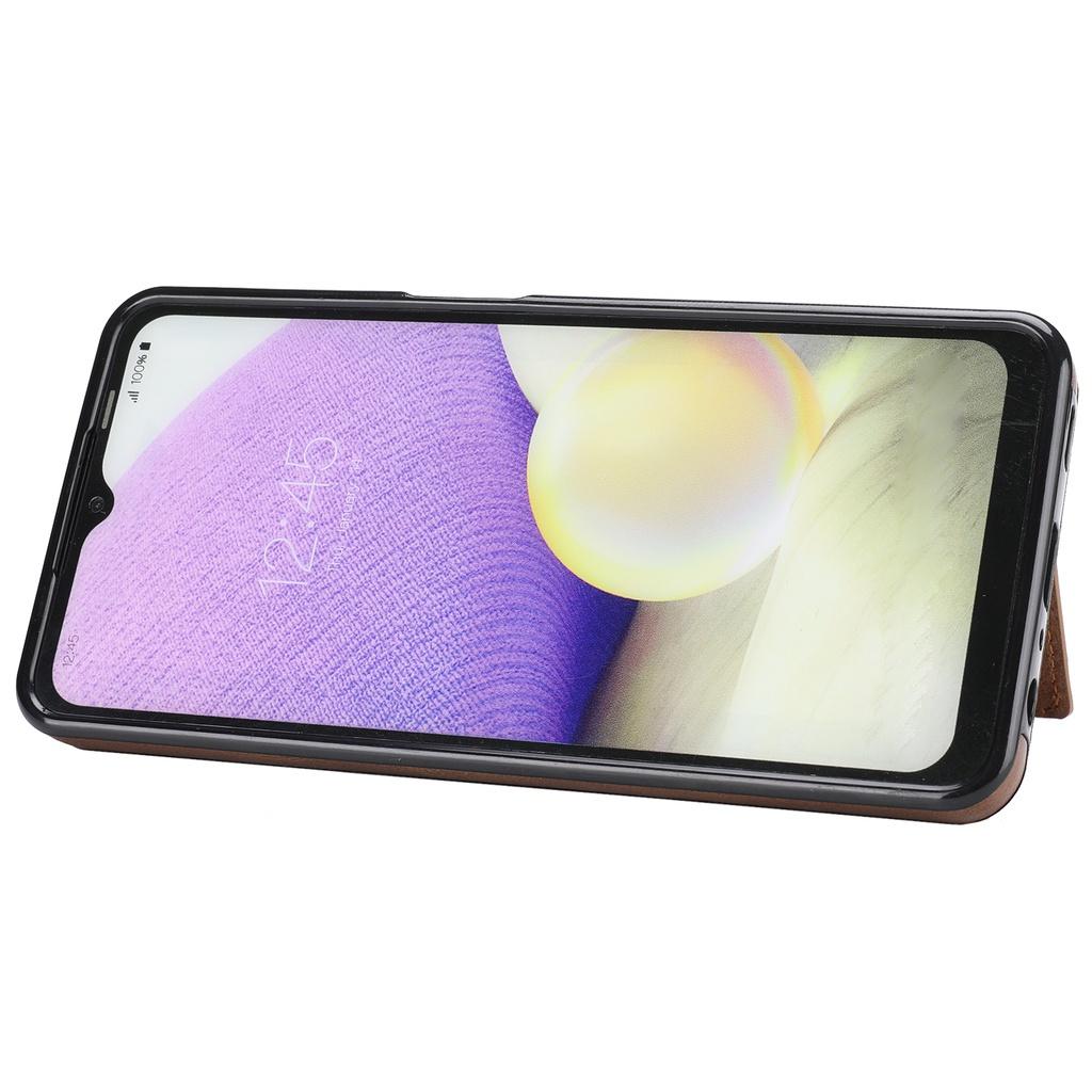 Ốp lưng dạng ví da lật dành cho Samsung Galaxy A32 5G A52 A72 A82 A22 5G Note20 Ultra