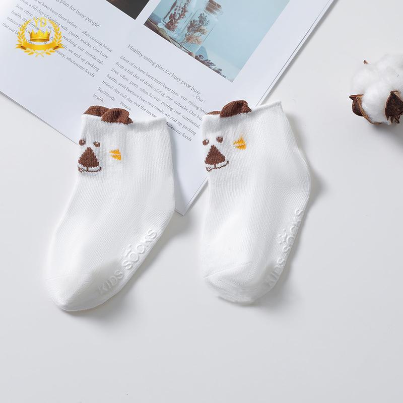 Vớ Cotton Hình Tai Thú 3d Dễ Thương Cho Bé 0-3 Tuổi