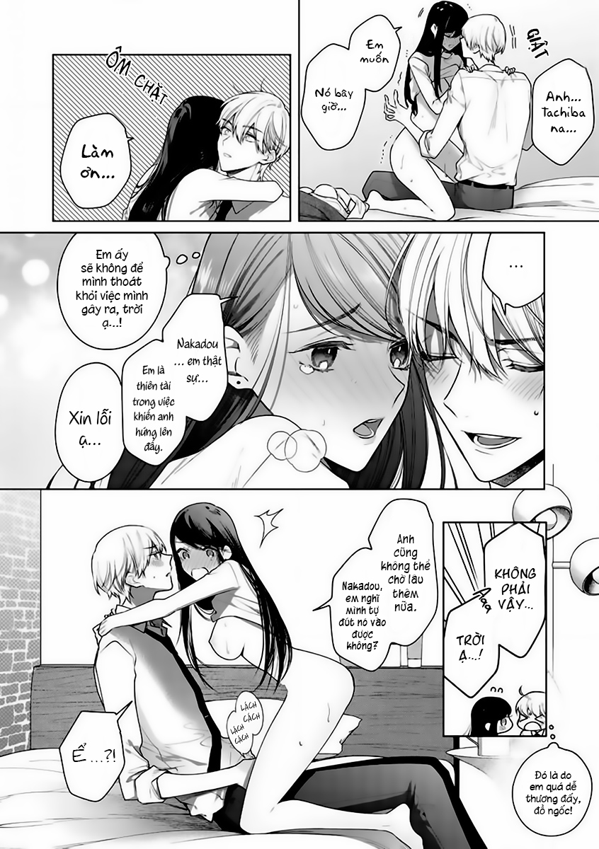 ôm em đi tachibana-kun! người tình đầu tiên của tôi lại là tên đồng nghiệp đẹp mã đó ư? chapter 3.2 10