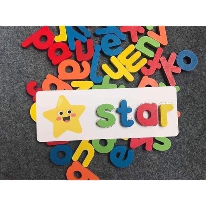 BỘ TRÒ CHƠI GHÉP CHỮ THEO HÌNH SPELLING GAME