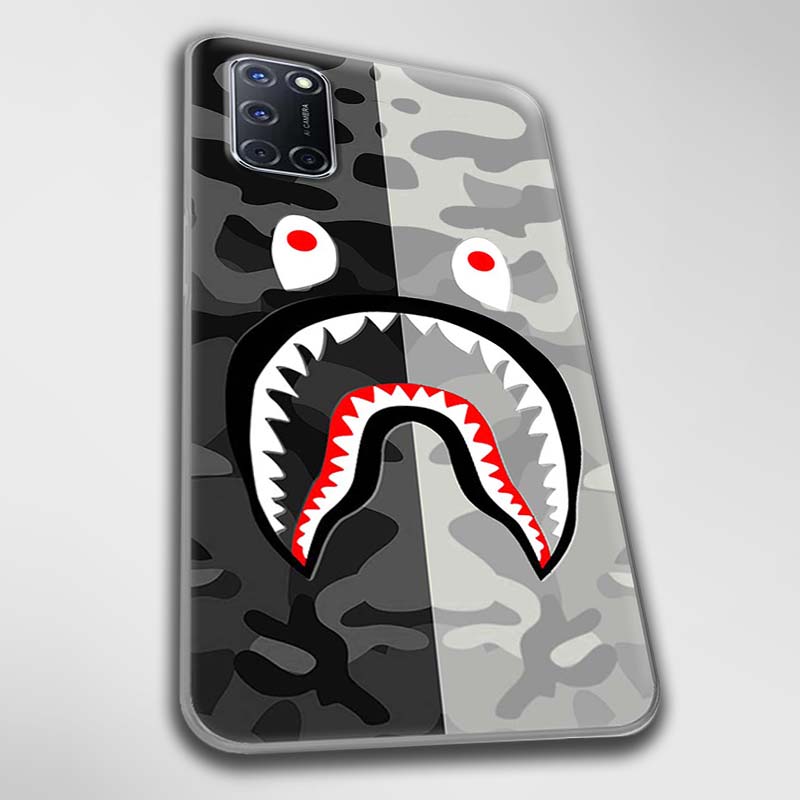 Ốp lưng dành cho Oppo A52, Oppo A92 mẫu Bape